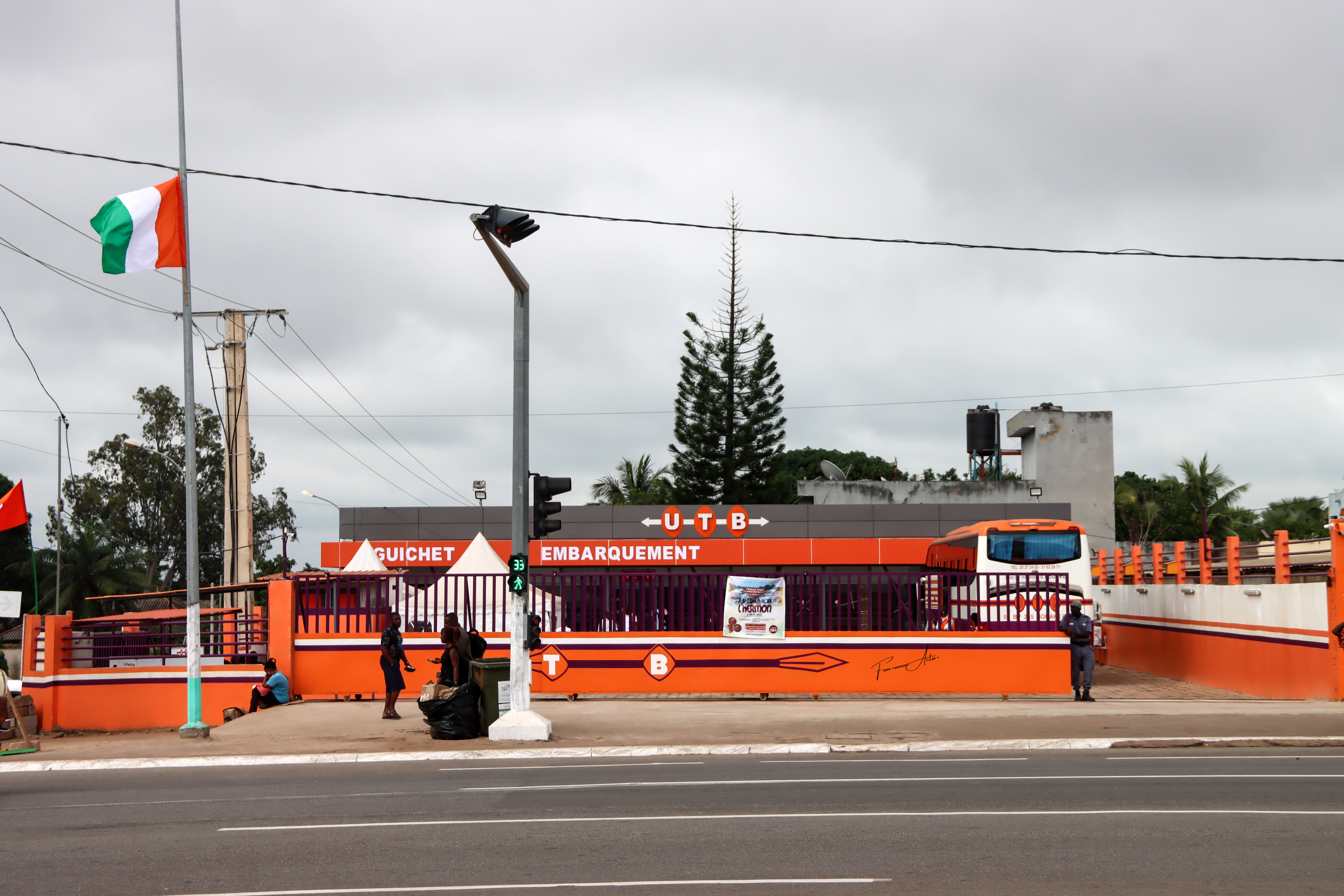 Bouaké : Premier départ depuis la nouvelle gare UTB Express de N’Gattakro